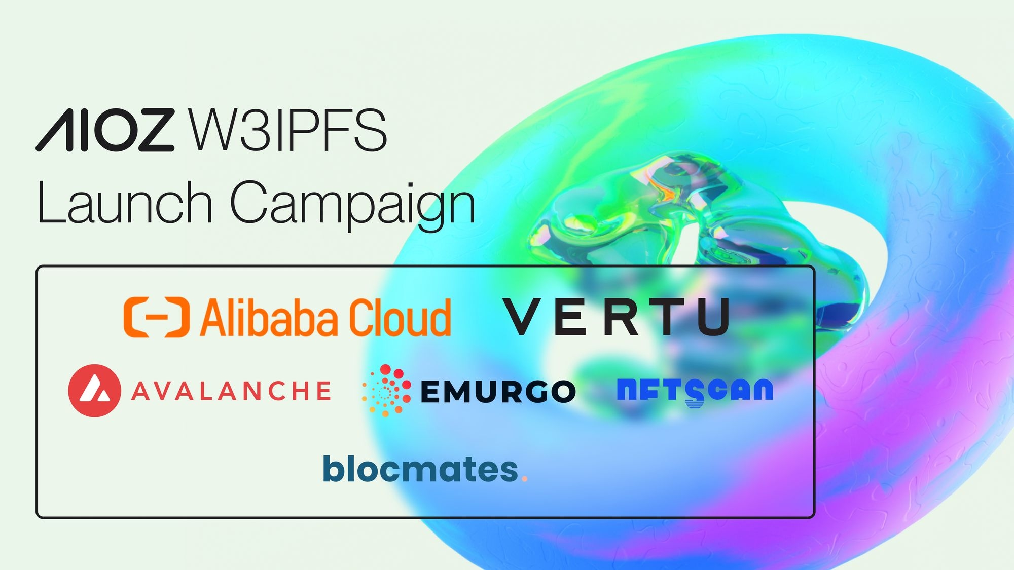 W3IPFS Launch Campaign: Unlocking the Future of Decentralized Storage