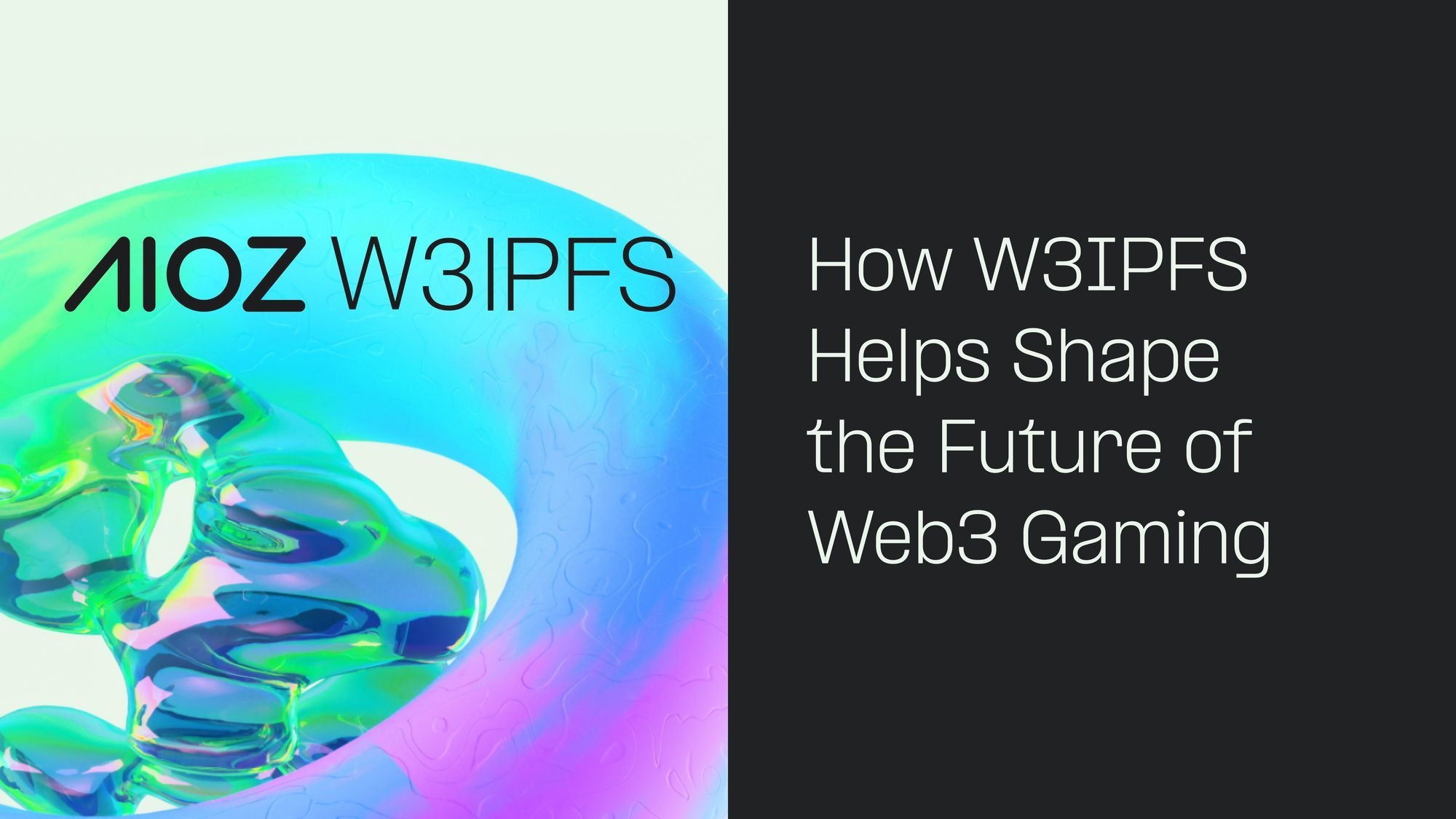 W3IPFS: Shaping the Future of Web3 Gaming