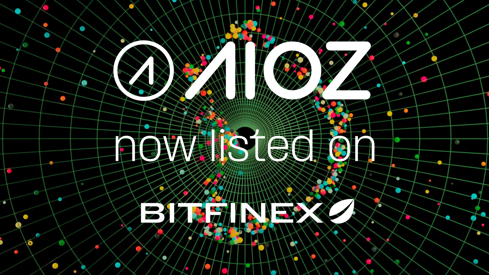 $AIOZ is now listed on Bitfinex