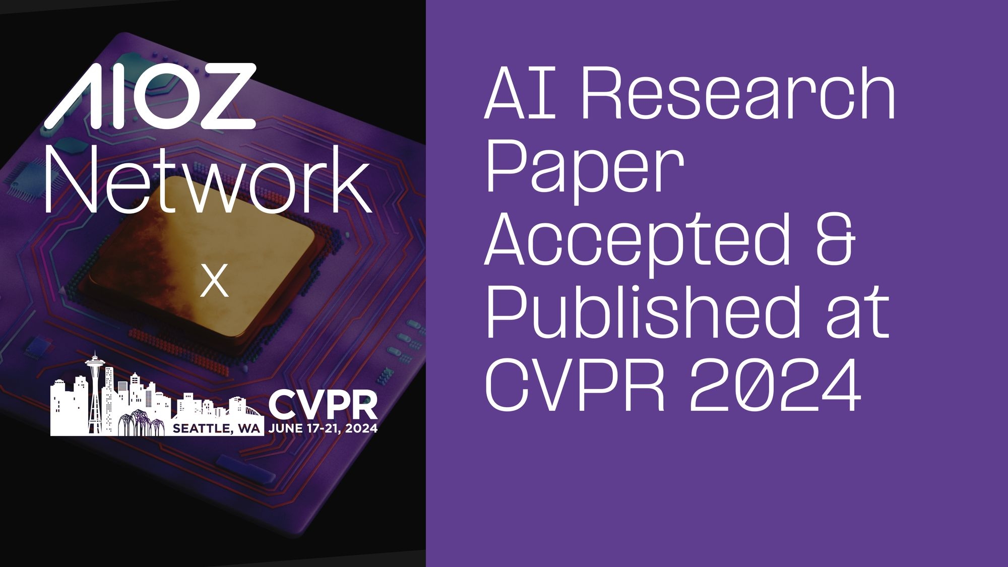 AI Research Paper Accepted & Published at CVPR 2024