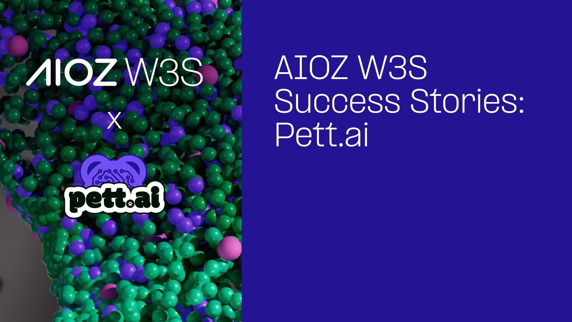 AIOZ W3S Success Stories: Pett.ai