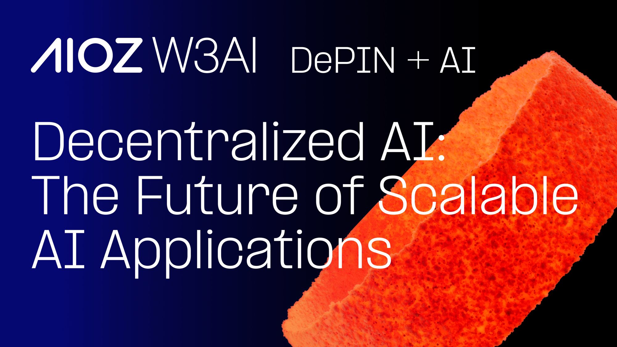 Decentralized AI: The Future of Scalable AI Applications