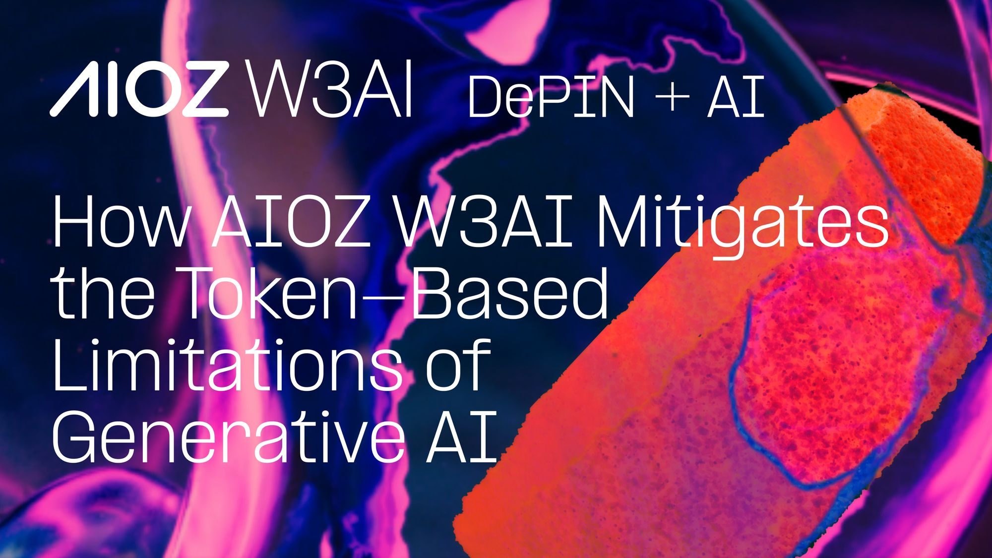 How AIOZ W3AI Mitigates the Token-Based Limitations of Generative AI