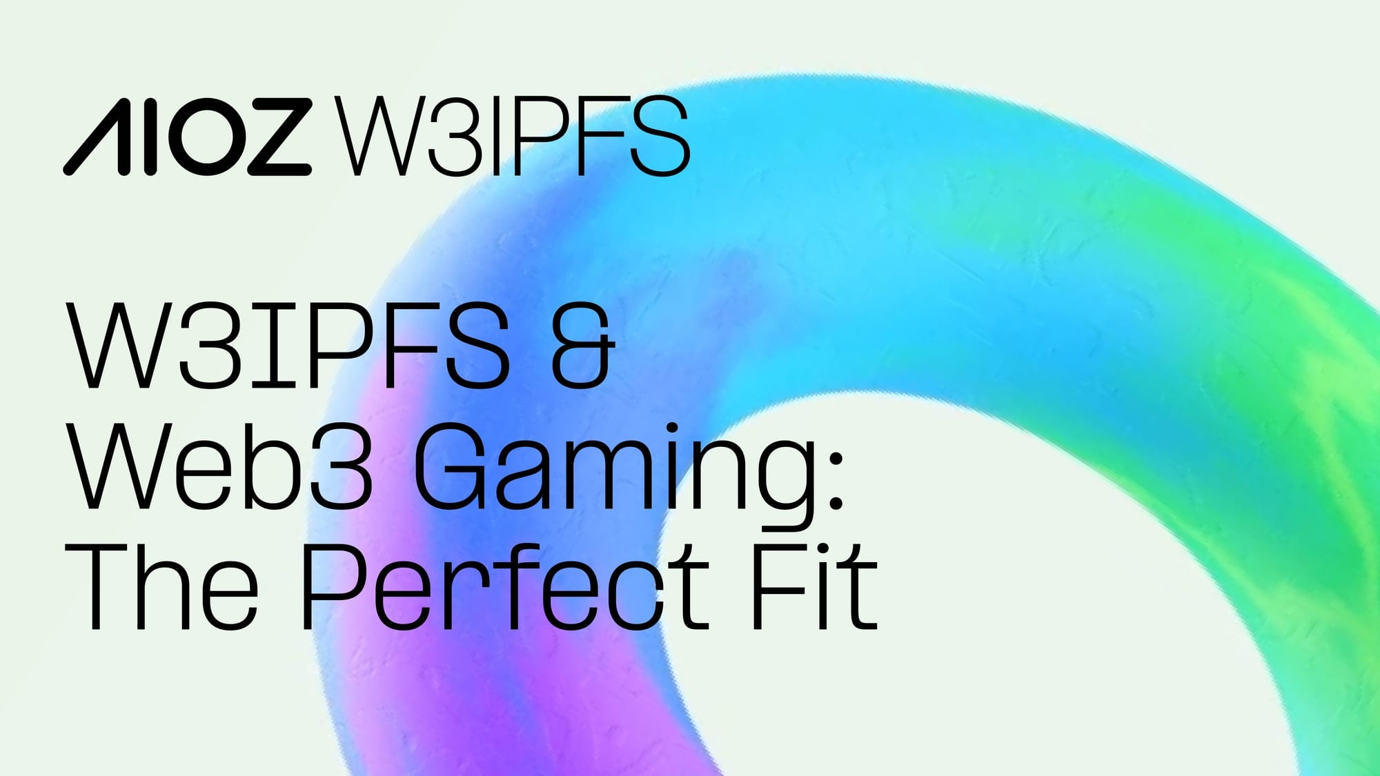 W3IPFS & Web3 Gaming: The Perfect Fit