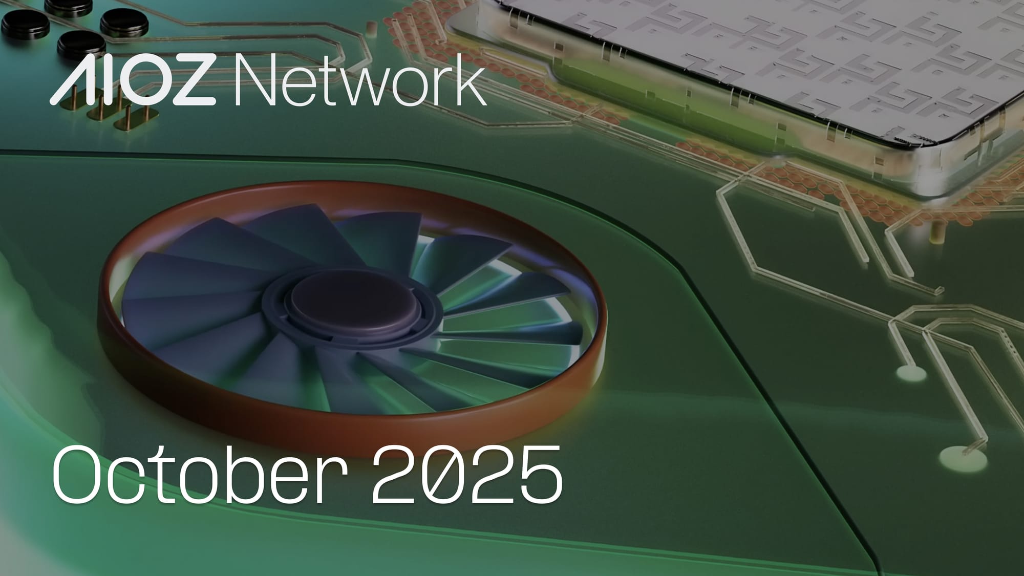 AIOZ Network Report: October 2025