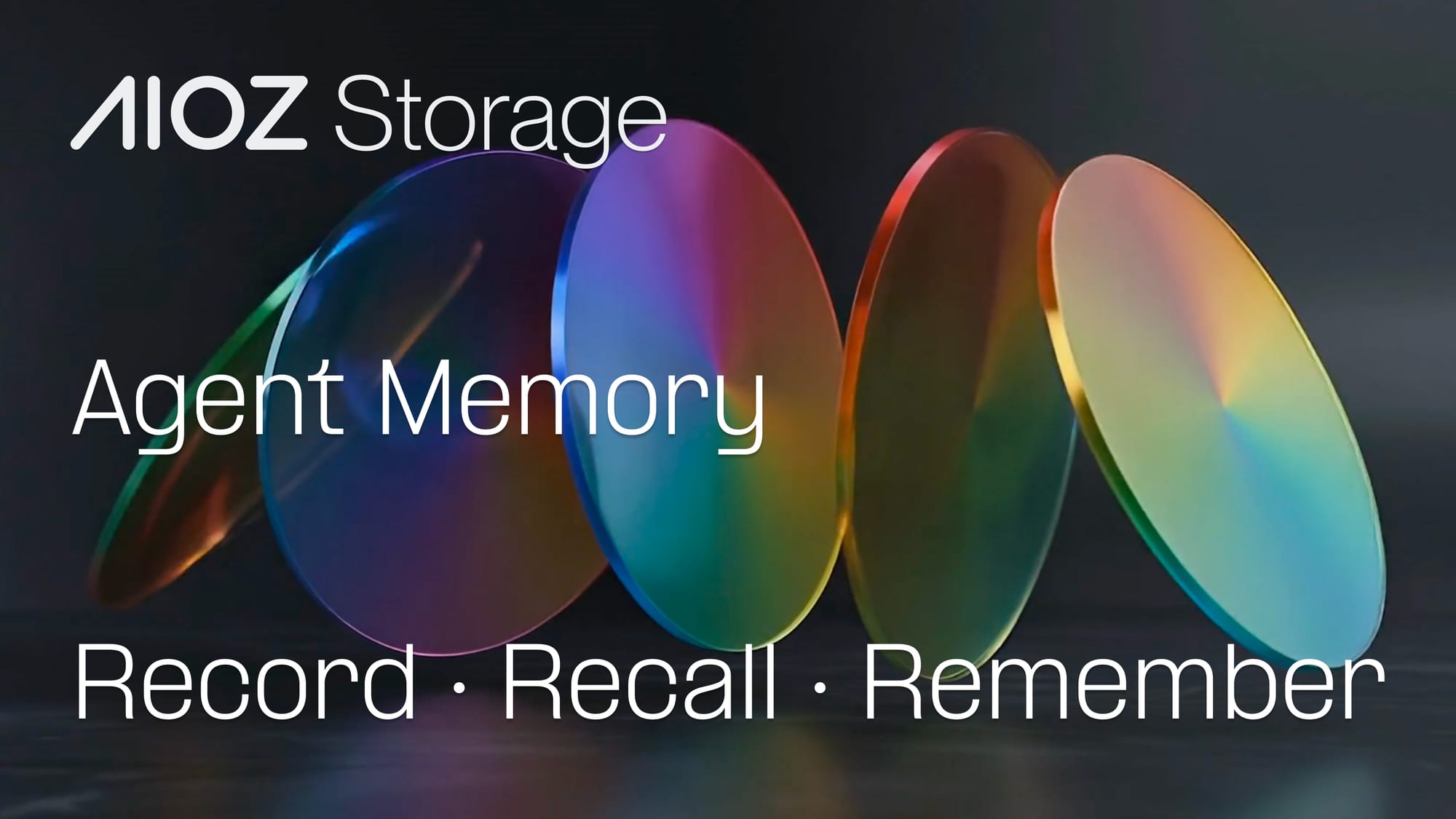 AIOZ Storage Agent Memory: Record and Recall Context by Meaning